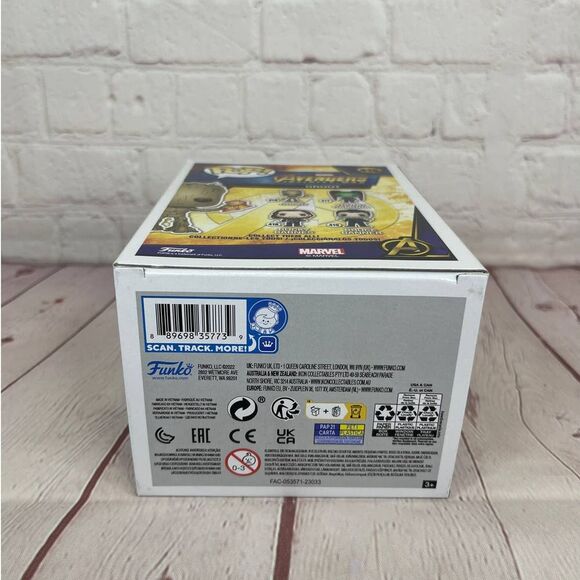 Funko Pop Marvel Avengers Infinity War - Groot w/ Stormbreaker Vinyl Figure #416 - Picture 7 of 7